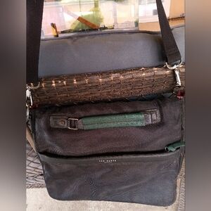 Ted Baker, Satchel Bag, Briefcase Bag, Laptop Bag, Nylon Crossbody Saddle Bag
